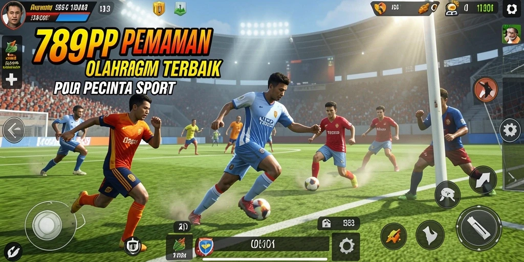 Tampilan gameplay seru di 789RP yang penuh aksi olahraga.