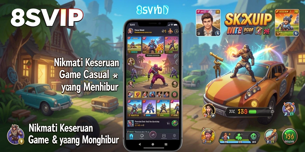 Menampilkan gameplay seru dari 8SVIP yang menghibur.