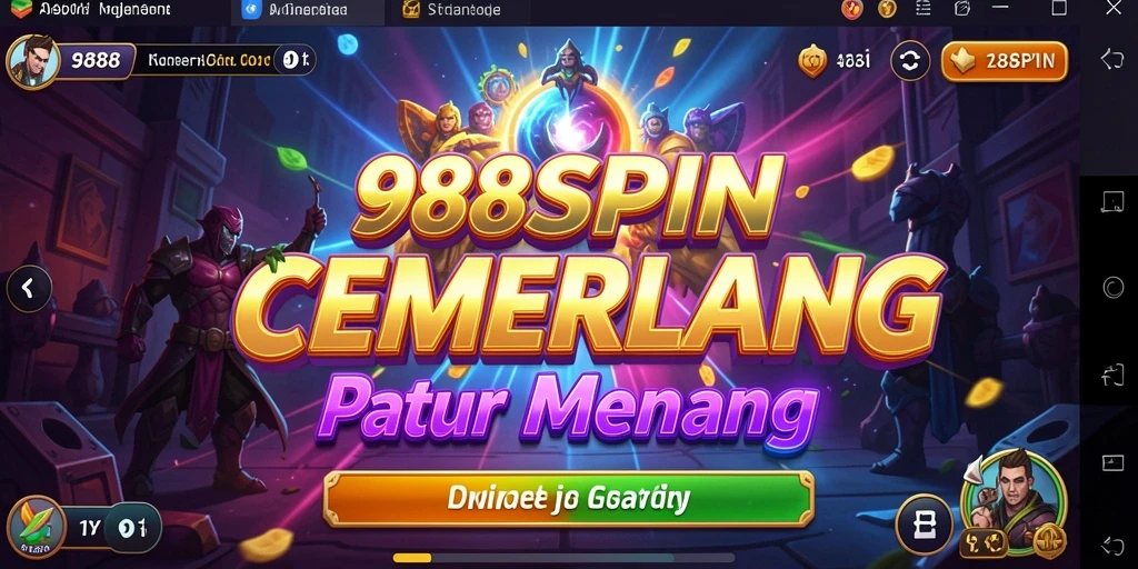 Tampilan menarik dari gameplay 988SPIN dengan pertempuran strategi.