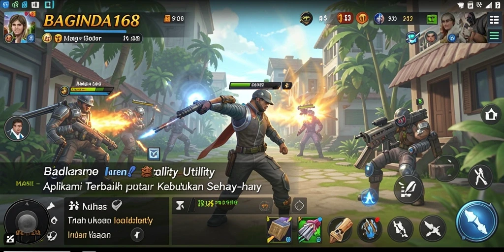 Screenshot utama menunjukkan tampilan antarmuka aplikasi Utility BAGINDA168 yang modern.