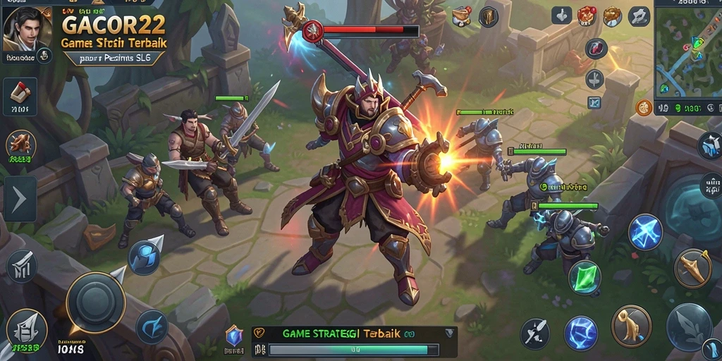 Tampilan gameplay GACOR22 yang menarik dan strategis.