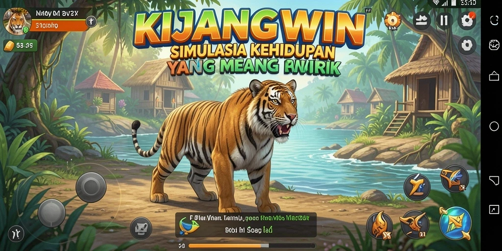 Tampilan gameplay KIJANGWIN yang menarik dan imersif.