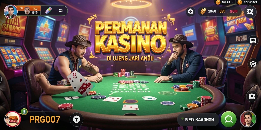 Tampilan menarik dari gameplay Kasino PRG007 dengan fitur interaktif.
