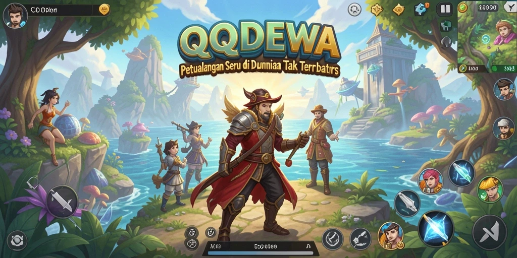 Gameplay seru dan penuh petualangan di QQDEWA.