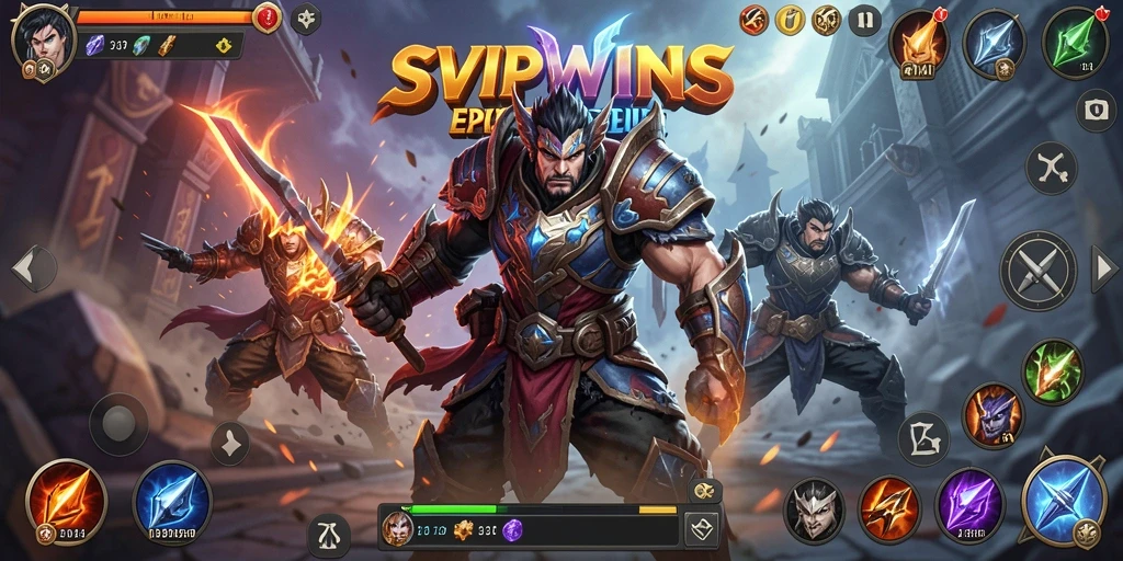 Tampilkan gameplay seru dan pertarungan mendebarkan di SVIPWINS.