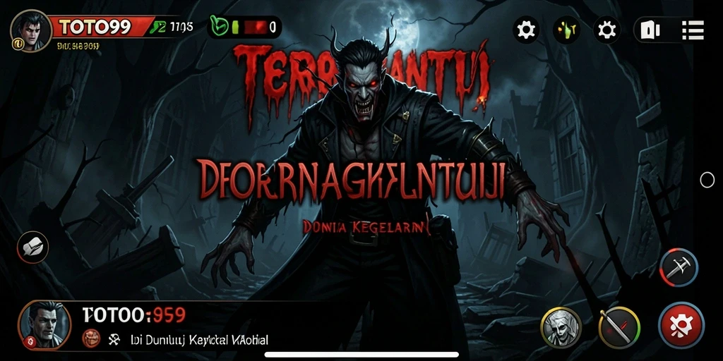 Menghadapi kegelapan dalam gameplay TOTO99 yang mencekam.